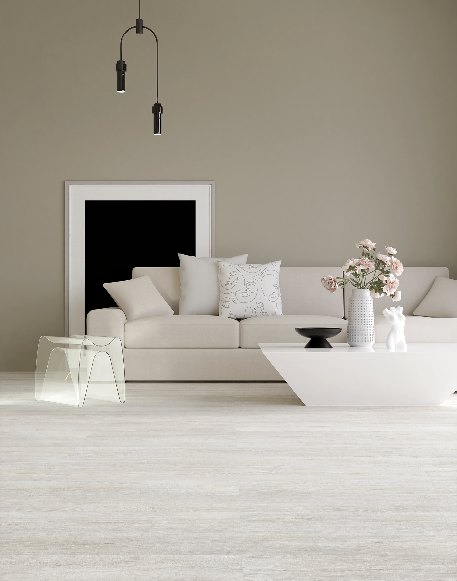 Изображение товара Керамогранит Sanamero Forest line 91050 20x120см цвет белый