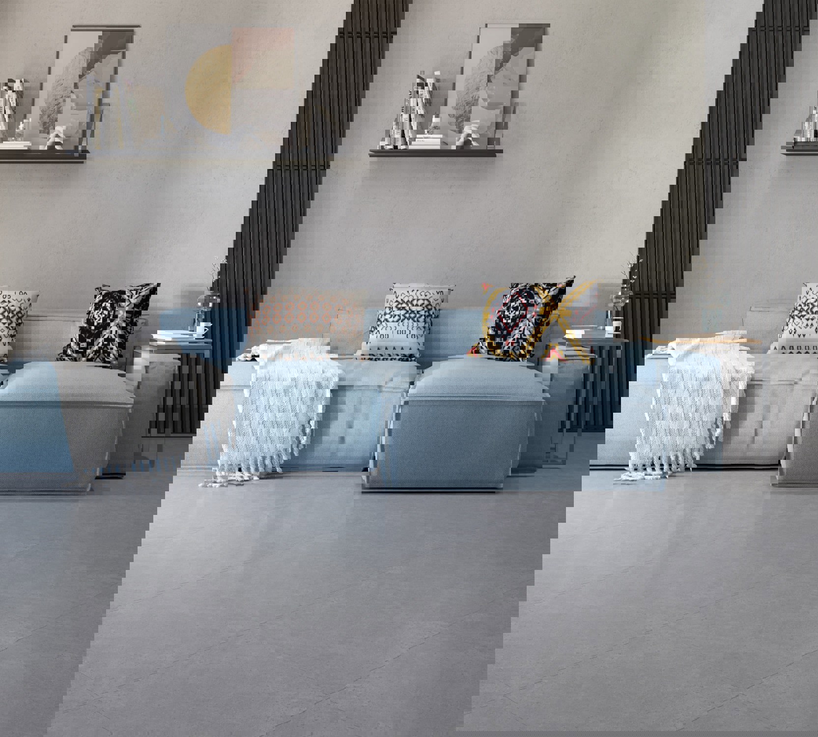 Изображение товара Керамогранит Sanamero Italian design 91046 60x60см цвет темно-серый