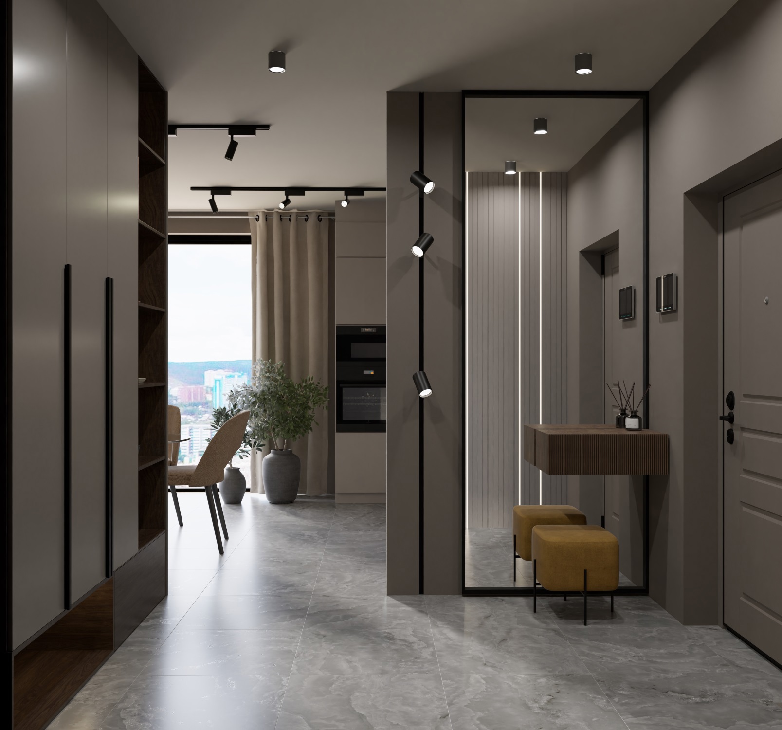 Изображение товара Керамогранит Sanamero Italian design 91038 60x60см матовый серый