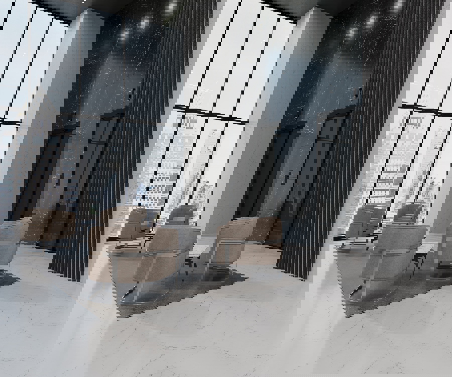 Изображение товара Керамогранит Sanamero Italian Design 60x60 см белый матовый глазурованный