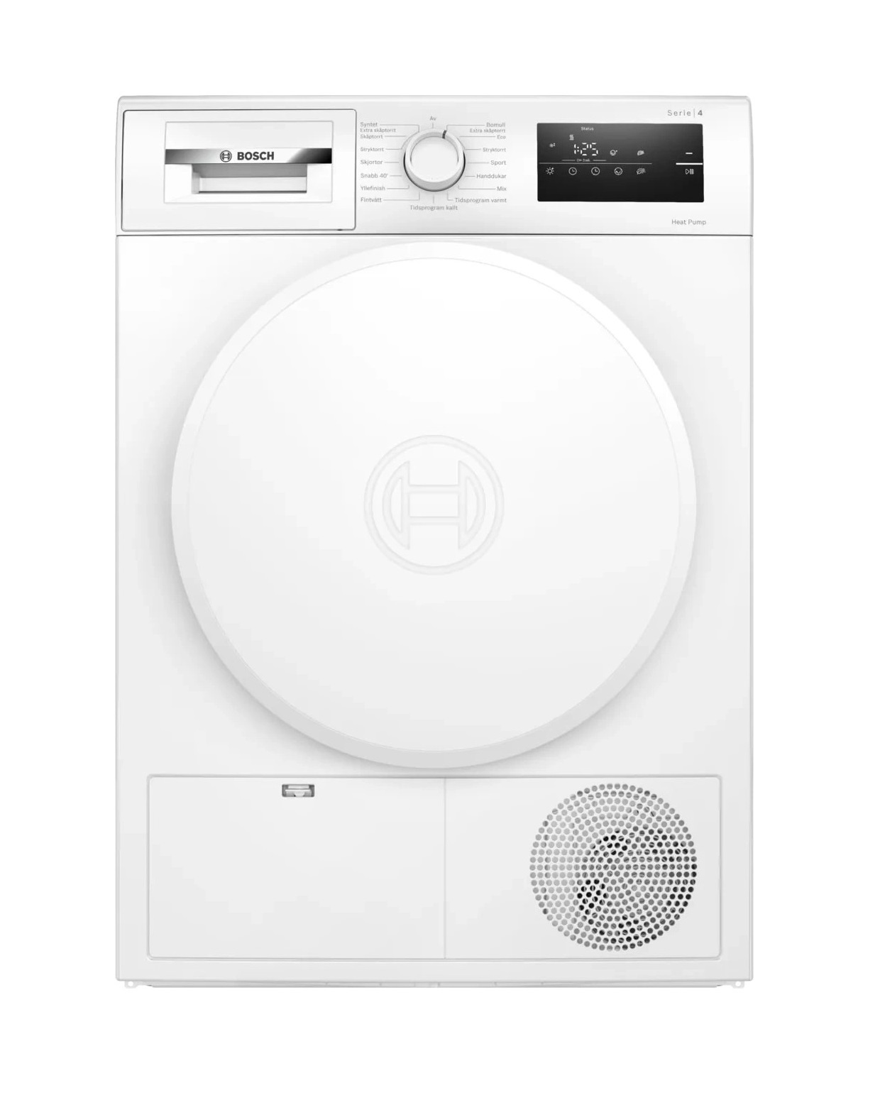 Изображение товара Сушильная машина Bosch WTH83V0LSN 8 кг напольная белая энергоэффективная