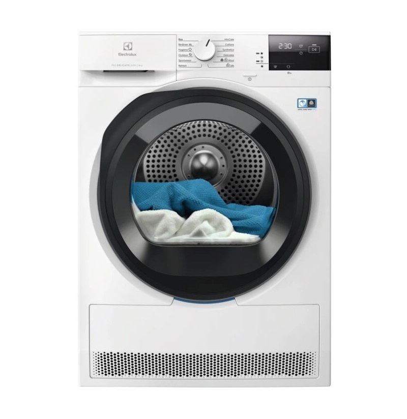 Изображение товара Сушильная машина Electrolux EW7D285UE 59x85x60 см 8 кг цвет белый Изображение товара Сушильная машина Electrolux EW7D285UE 59x85x60 см 8 кг цвет белый