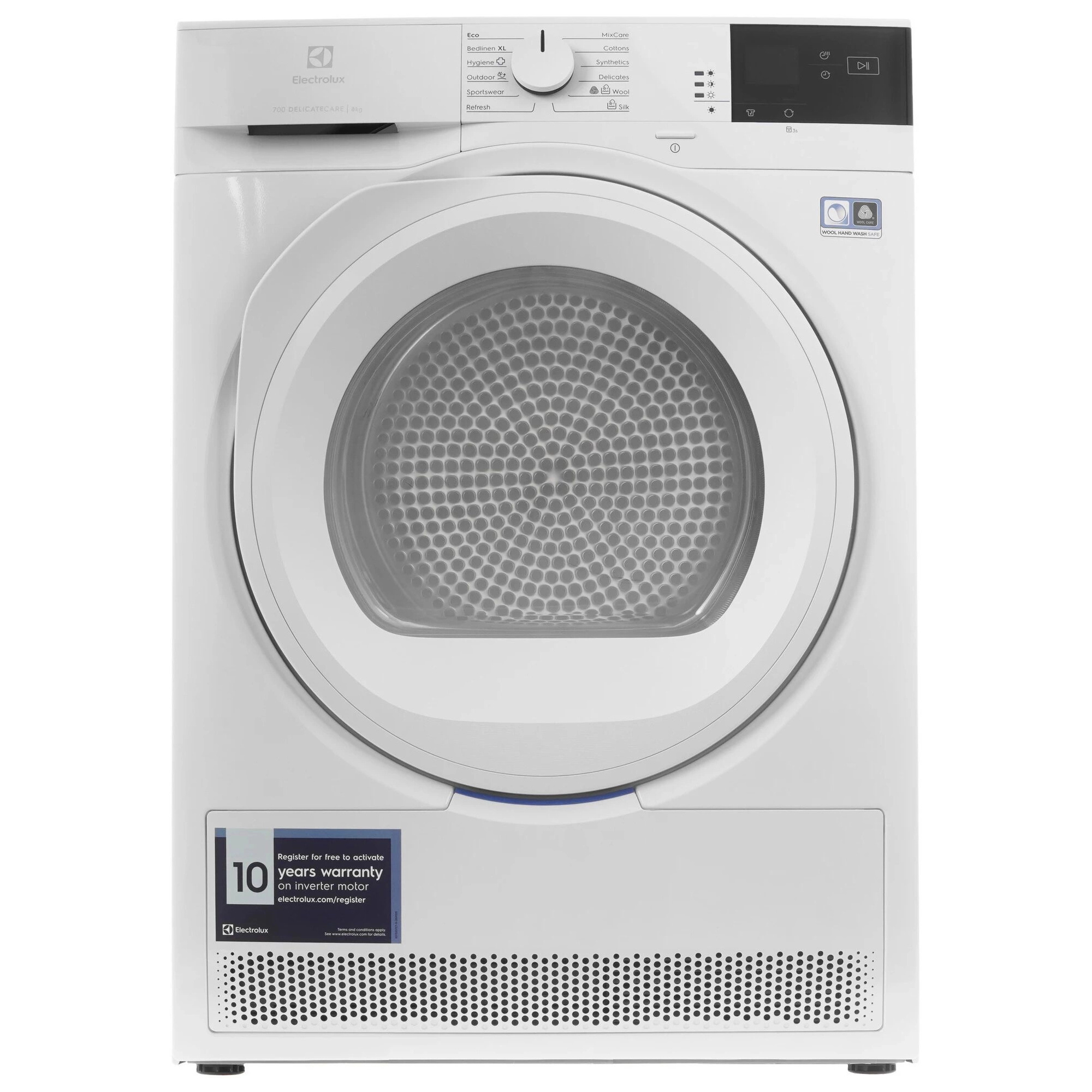 Изображение товара Сушильная машина Electrolux EW7D283VE 8 кг белый напольная