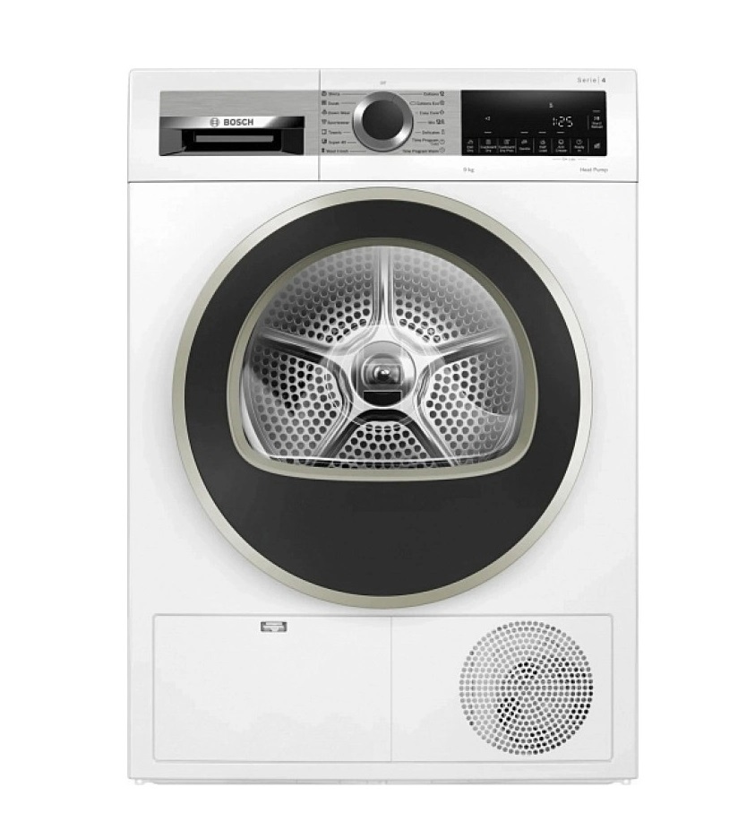 Изображение товара Сушильная машина Bosch WQG1420AME 9 кг белая компактная бытовая техника