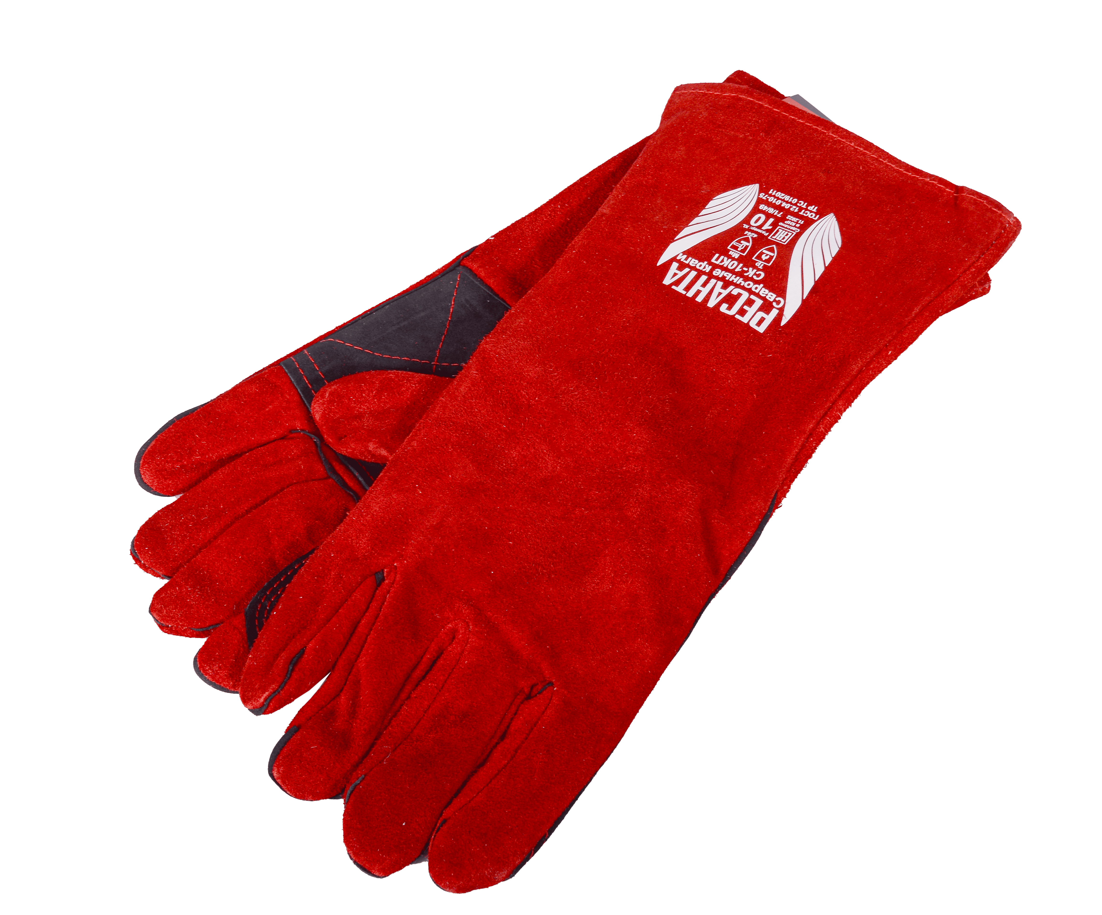 Краги сварщика кожаные Ресанта СК-10КП размер 10/XL