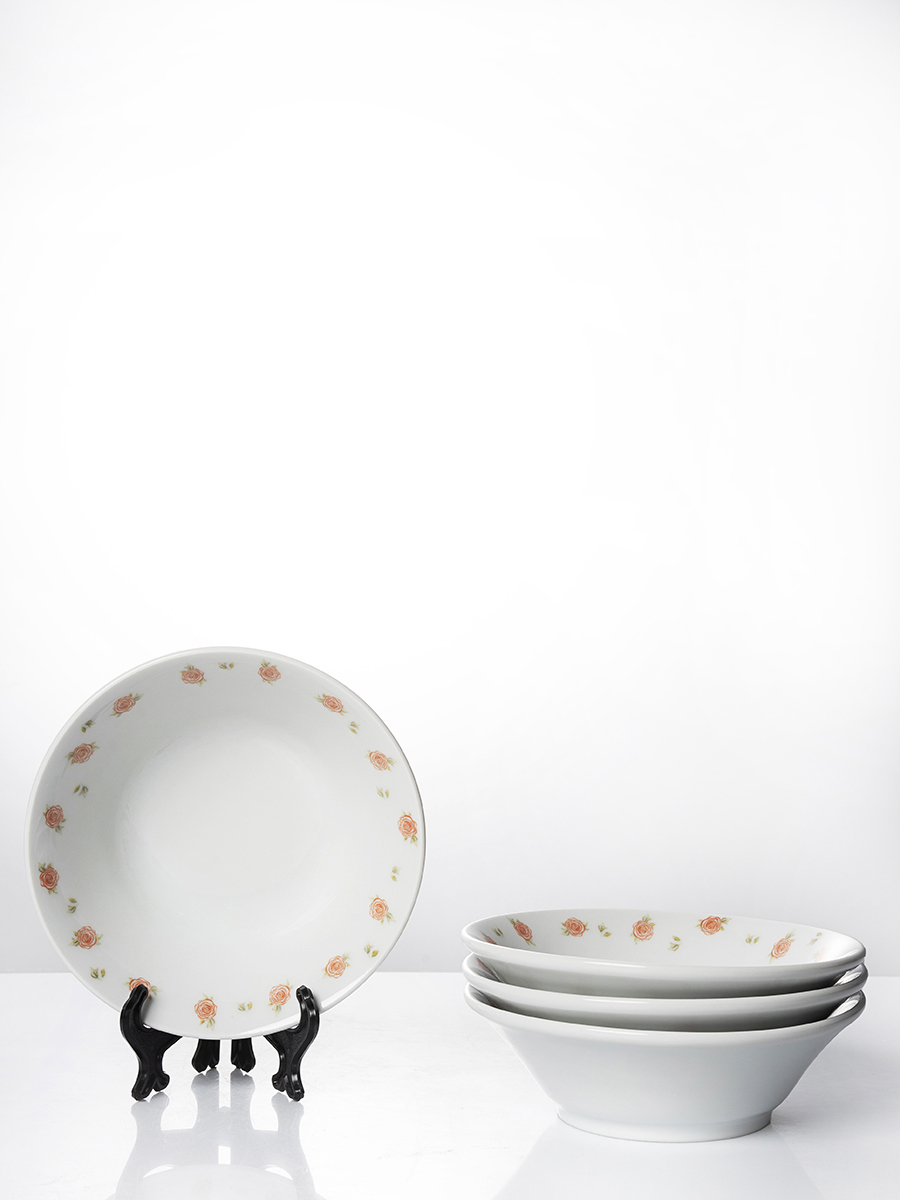 Изображение товара Тарелка глубокая 17.5 см Добрушский фарфоровый завод 3c2279/4 Фарфор цвет шебби шик