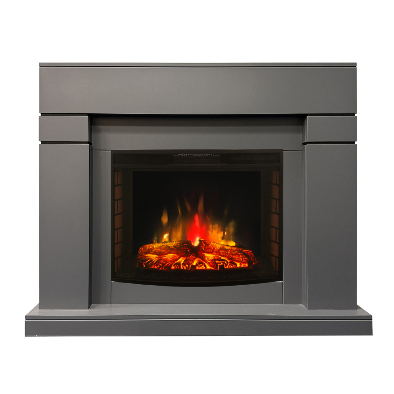 Изображение товара Каминокомплект Realflame Lindelse 26 GR-P718 с очагом Evrika 25.5 2000Вт графит