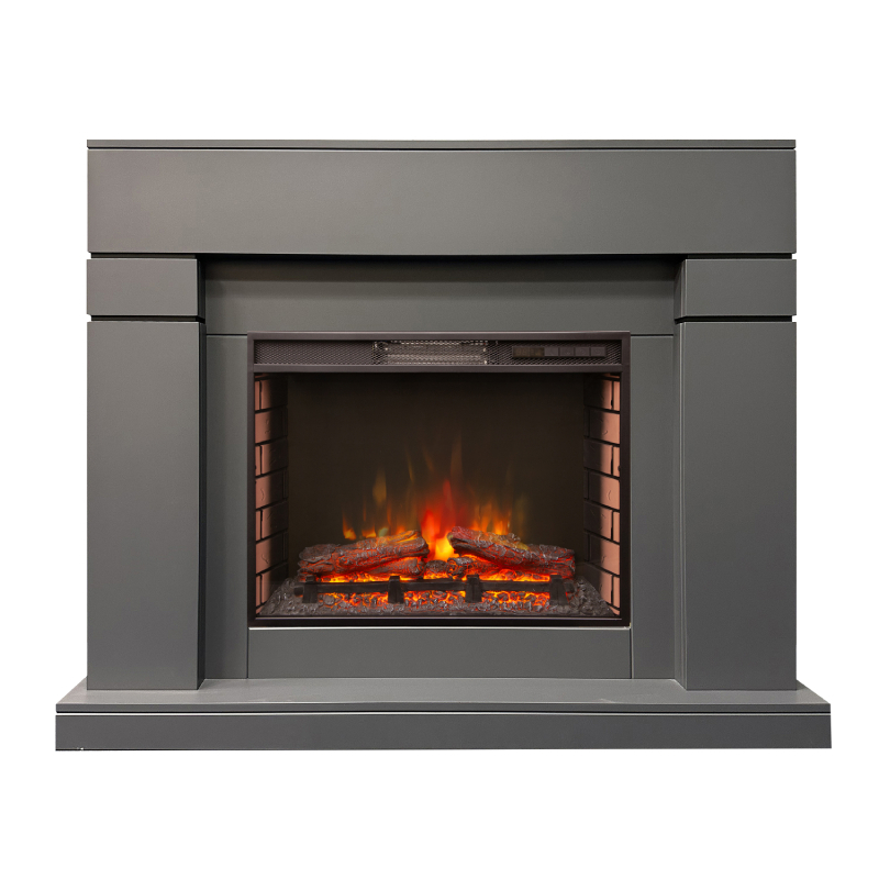 Изображение товара Каминокомплект Realflame Lindelse 26 GR-P718 с электроочагом Sparta 25.5, графит