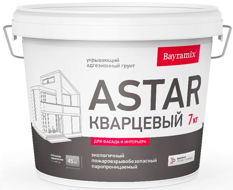 Изображение товара Кварц-грунт Bayramix Астар белый 7 кг для наружных и внутренних работ