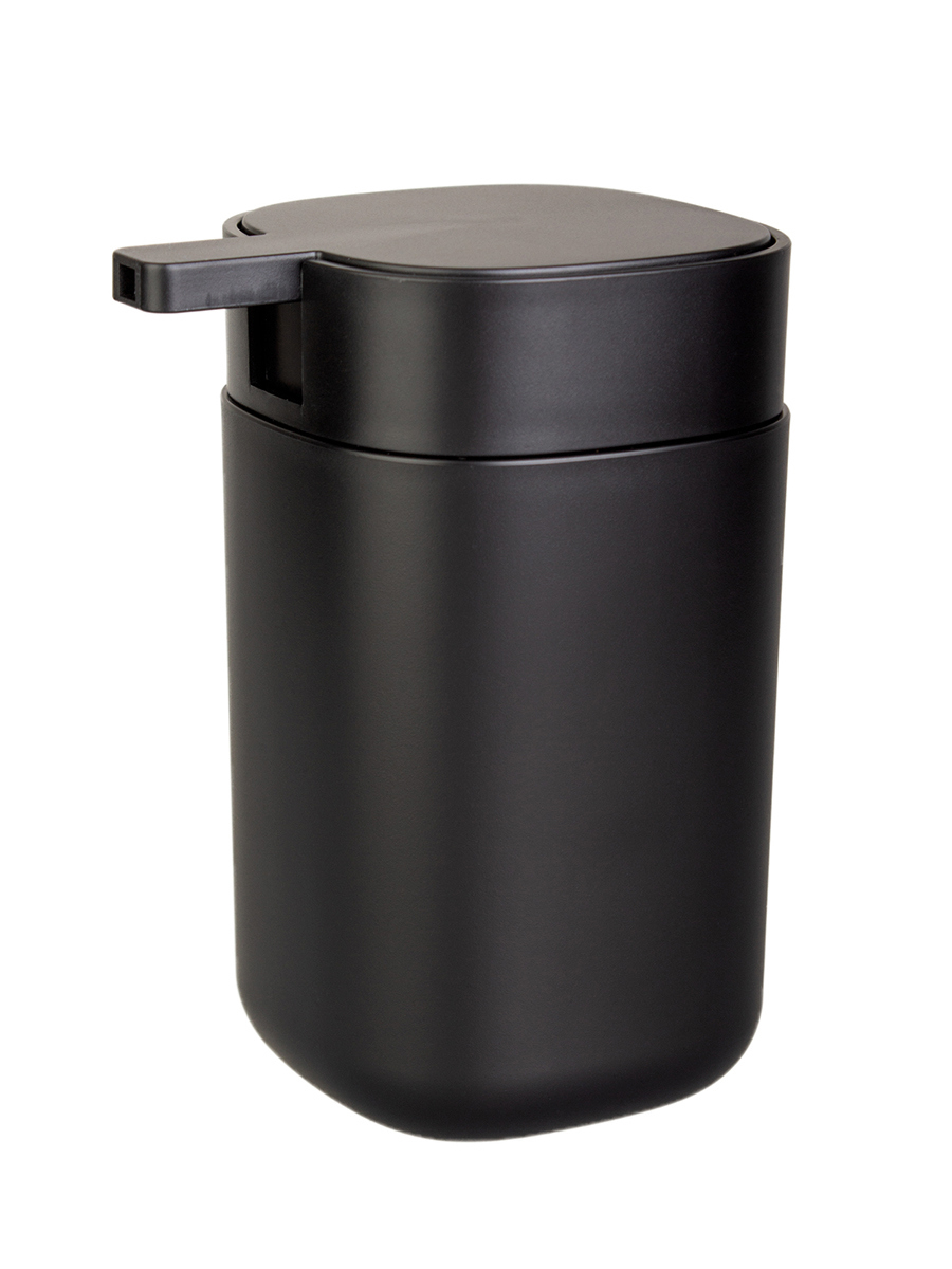 Изображение товара Дозатор для жидкого мыла Zenfort Mystery пластик цвет черный