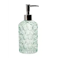 Изображение товара Дозатор для мыла баблз стекло зеленый стильный и практичный