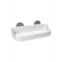 Изображение товара Полка навесная Light из ABS-пластика, белая, 1-ярусная