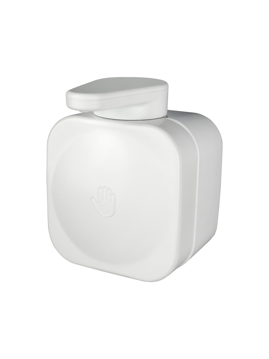 Изображение товара Дозатор для мыла на присосках навес easy пластик белый