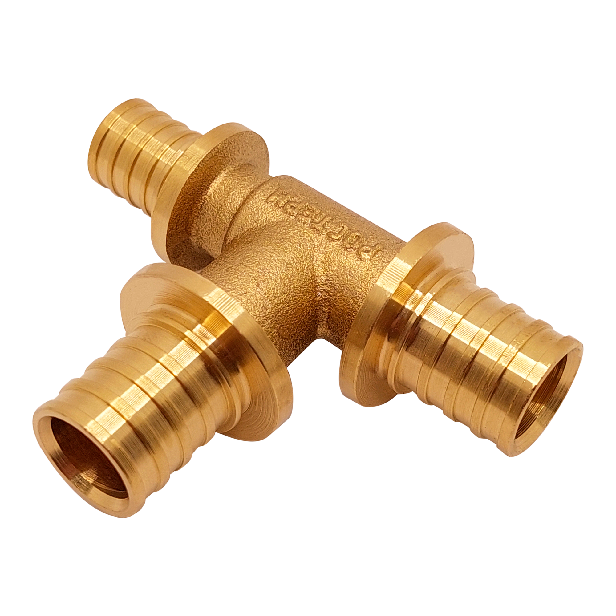 Изображение товара Тройник переходной из латуни 20x20x16 мм для водоснабжения и отопления РОСТЕРМ