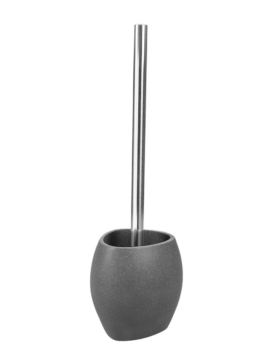 Изображение товара Ершик для унитаза Zenfort Черный Камень цвет графит