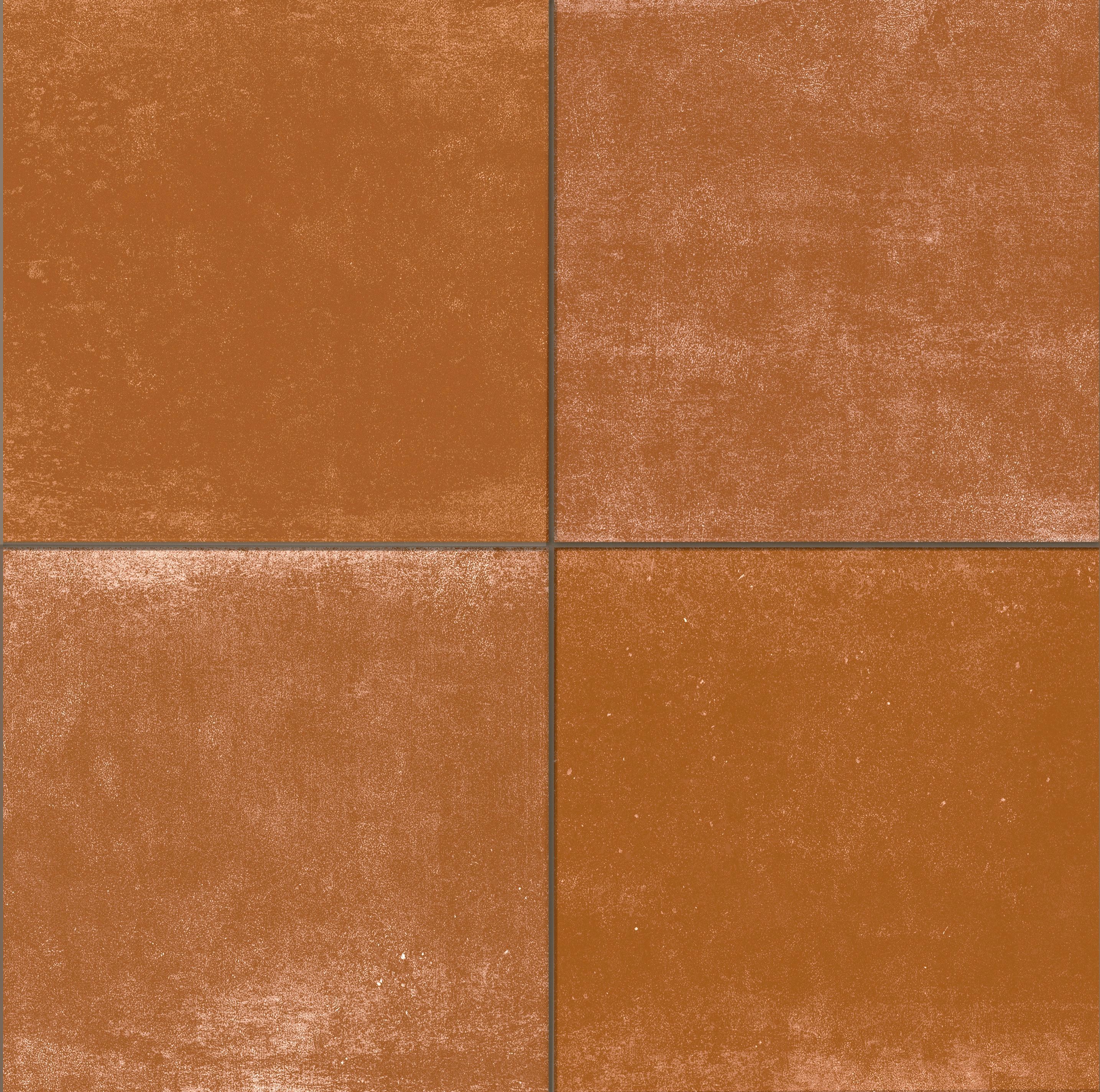 Изображение товара Керамическая плитка Vilar albaro Terre 20x20 см терракотовая матовая с глянцевыми акцентами