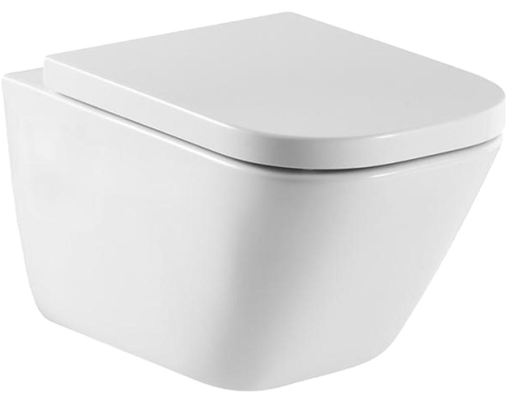 Изображение товара Подвесной безободковый унитаз Roca Gap 34647L000 глянцевый Испания