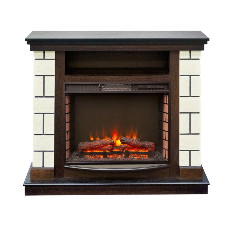 Изображение товара Каминокомплект Realflame Salerno 25.5 AO с очагом Sparta 25.5 2000Вт античный дуб