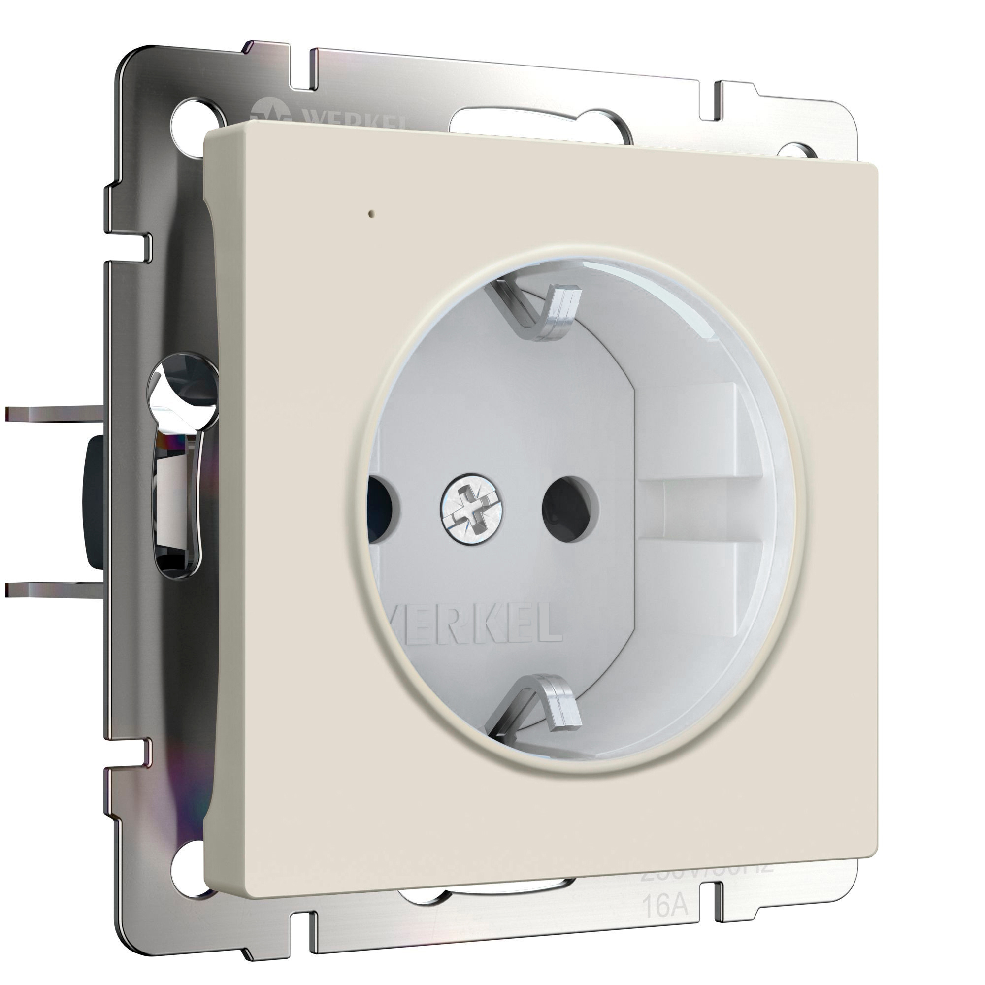 Изображение товара Розетка с подсветкой Werkel a069610 айвори матовый