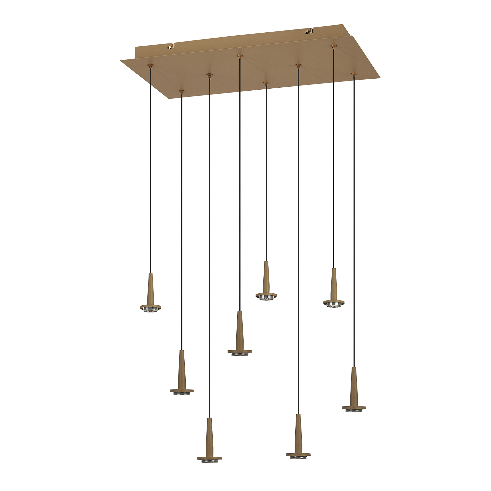 Изображение товара Подвесная светодиодная люстра Mantra Andromeda 8934 13 м² золото теплый белый свет