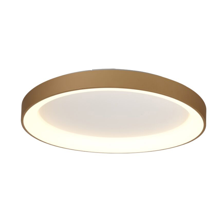 Изображение товара Светильник настенно-потолочный светодиодный Mantra Niseko 8584 с пультом управления 14 м² регулируемый цвет света цвет золотой