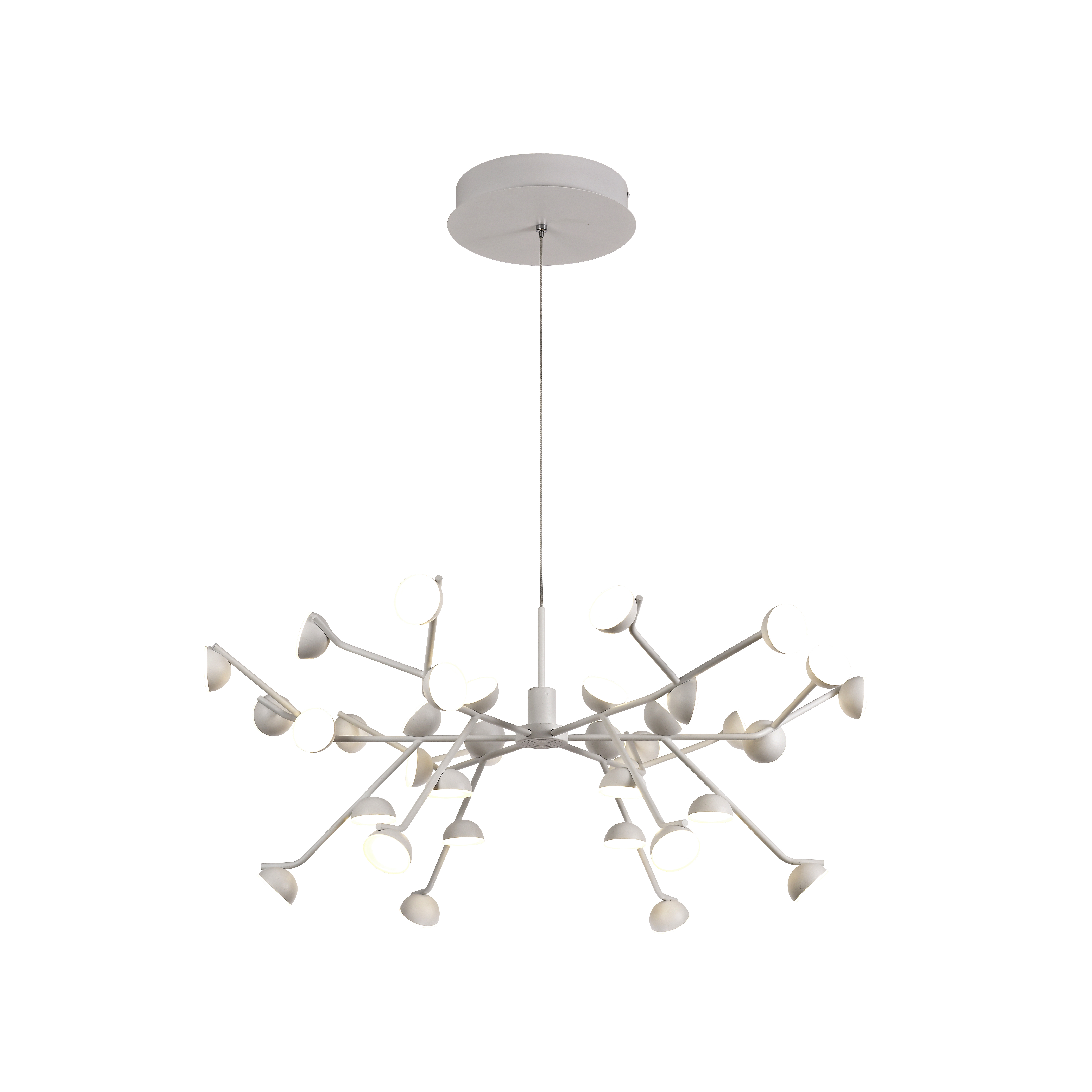 Изображение товара Люстра подвесная светодиодная Mantra 8651 23 м² теплый белый свет современный дизайн