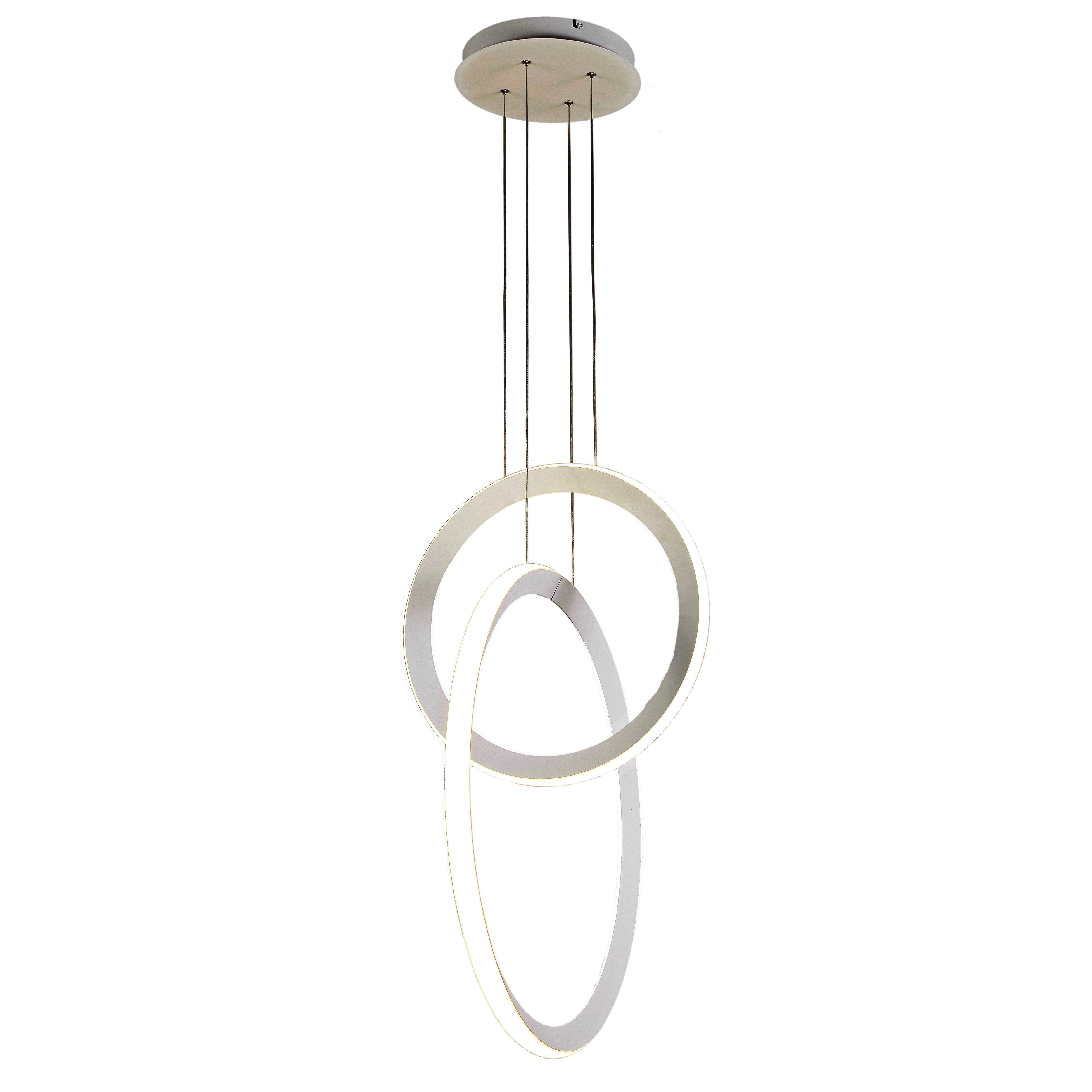 Изображение товара Люстра подвесная светодиодная KITESURF 7191 современный дизайн белый