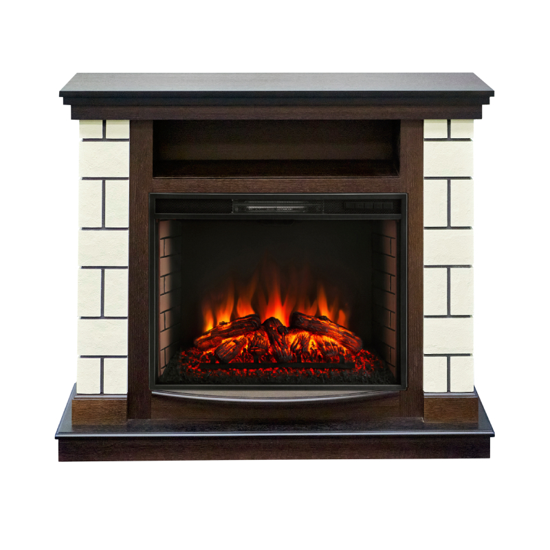 Изображение товара Каминокомплект Realflame Salerno 26 AO с очагом Epsilon 26 1500Вт античный дуб