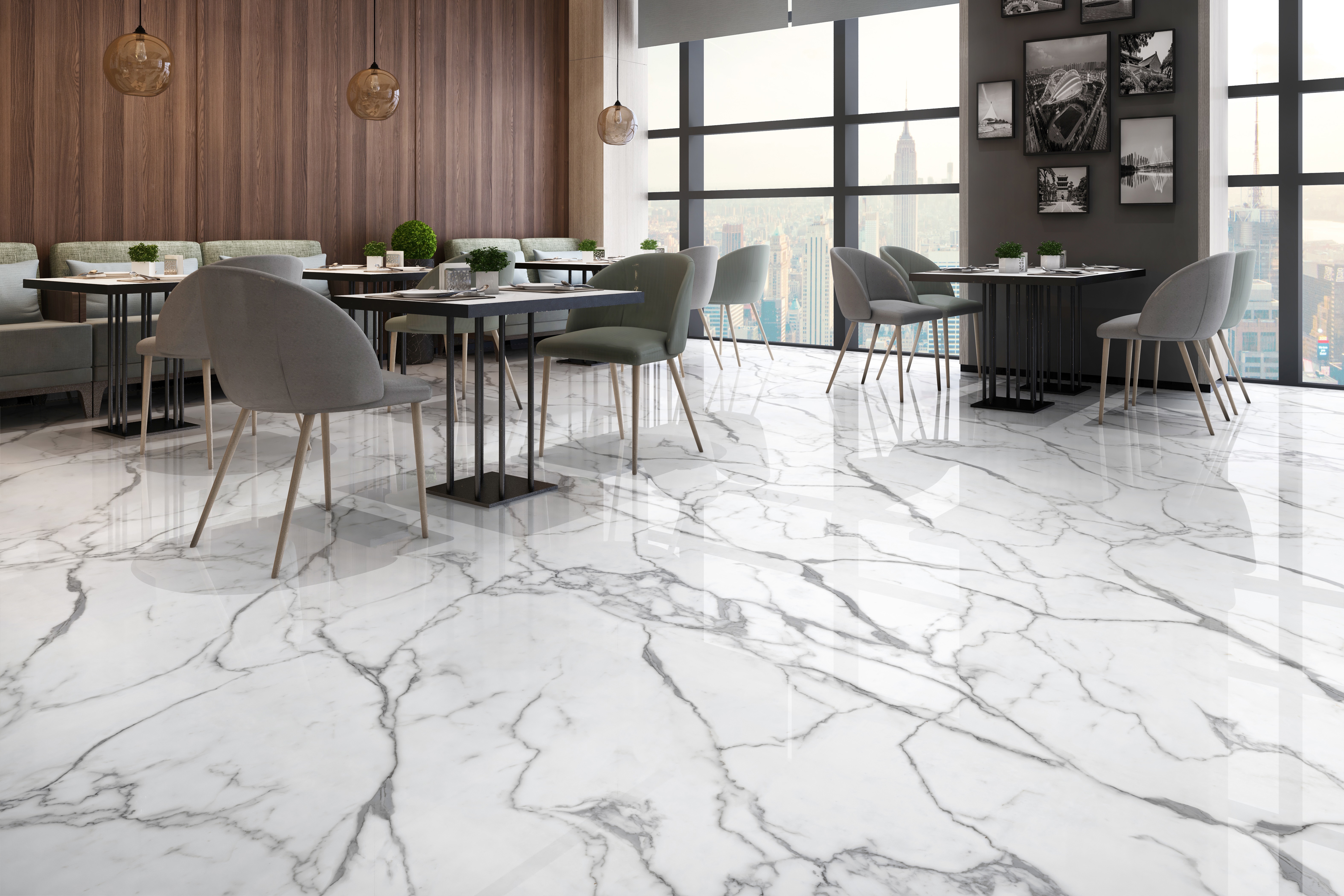 Изображение товара Керамогранит Gravita Statuario fantastico 78803720 60x120см цвет светло-серая