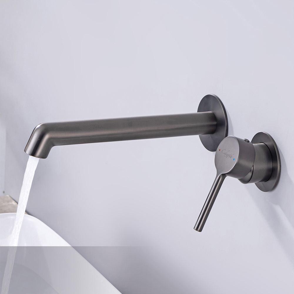 Изображение товара Смеситель для раковины Soul of Calypso CS1120-9 однорычажный встраиваемый цвет оружейная сталь