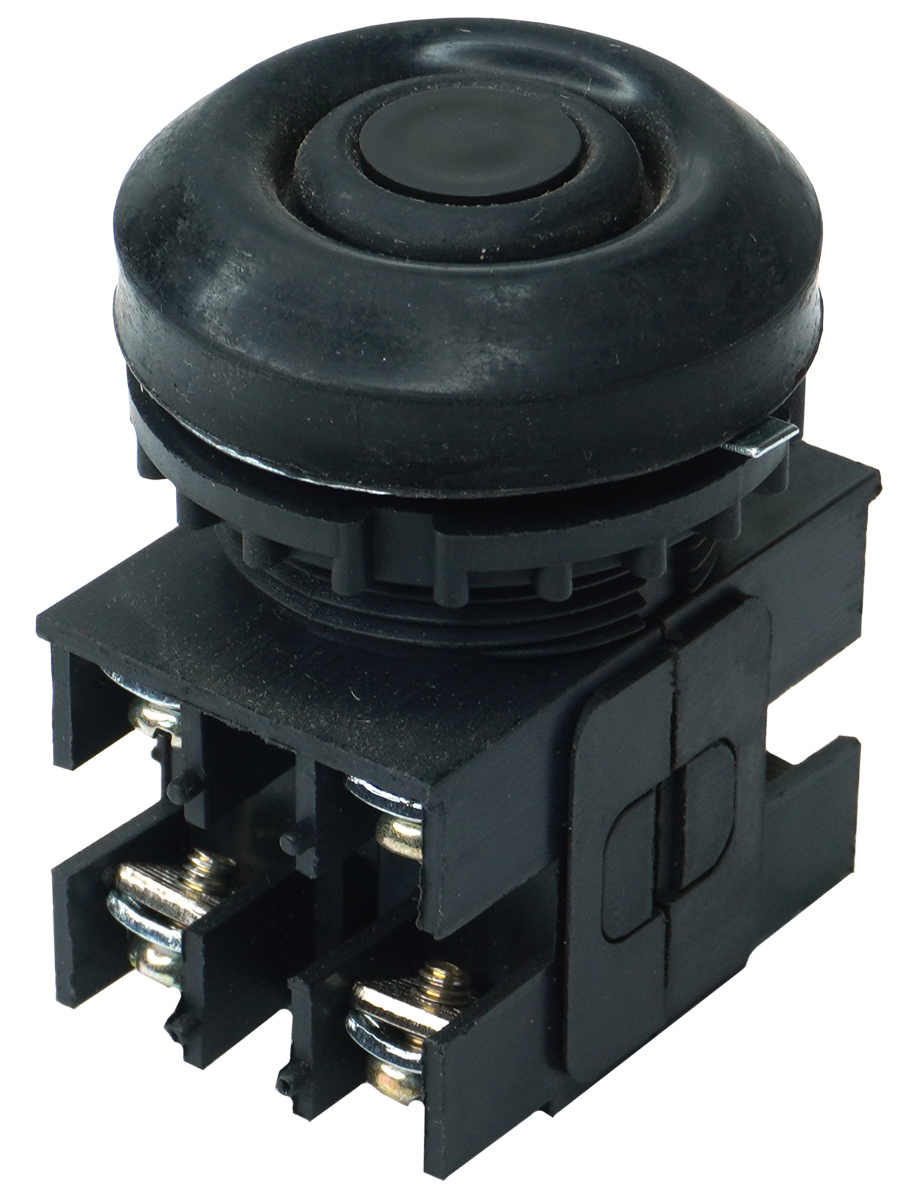 Изображение товара Выключатель кнопочный ВК30-10-22110-54 У2 10А цвет черный IP54