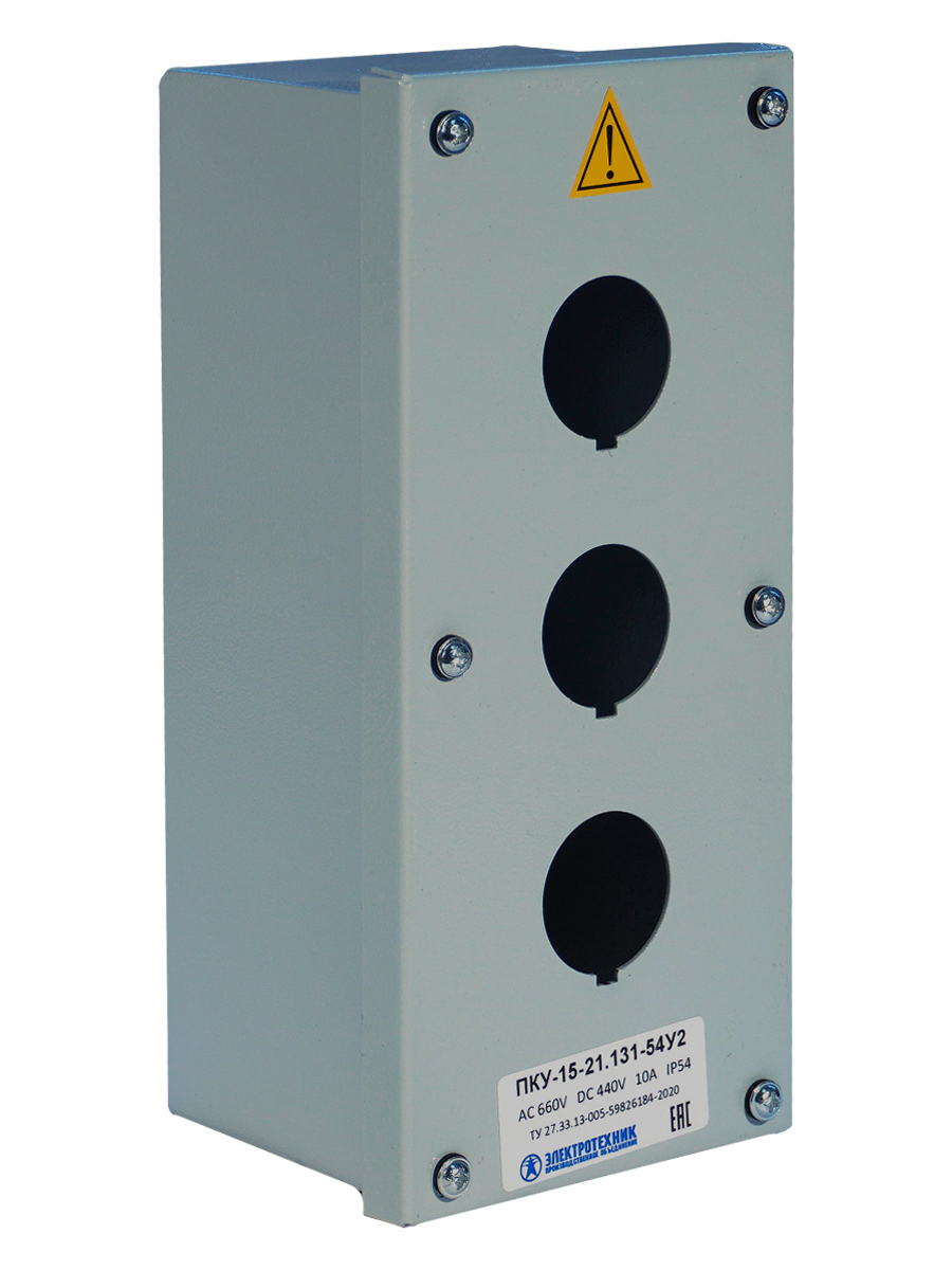 Изображение товара Пульт управления ET054729 металлический корпус с отверстием под сальник PG