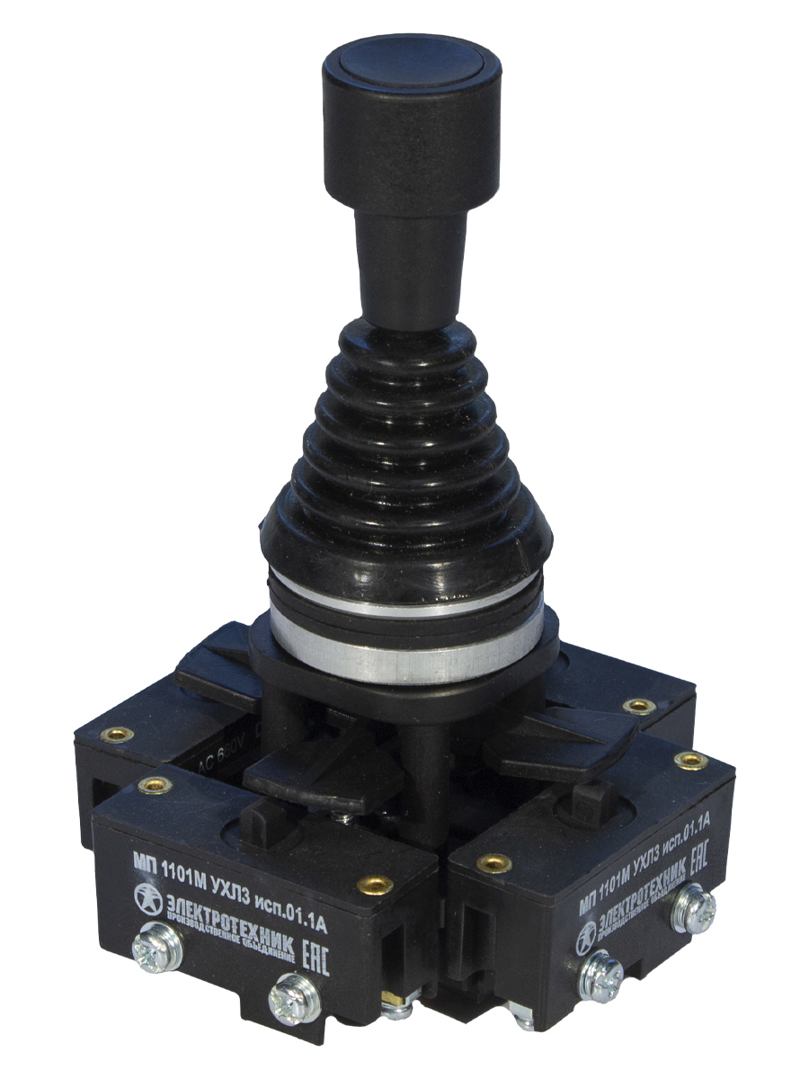 Изображение товара Переключатель крестовый ПК12 21 822 54 УХЛ3 без защиты стружки 5 положений