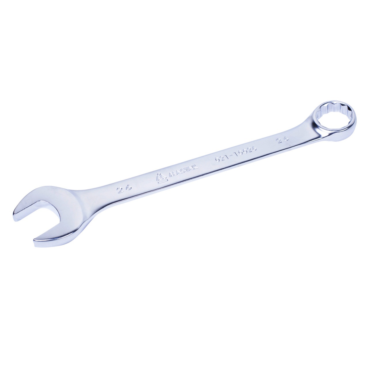 Изображение товара Ключ комбинированный МАСТАК 021-10026H 26 мм с изгибом 15° и универсальным профилем