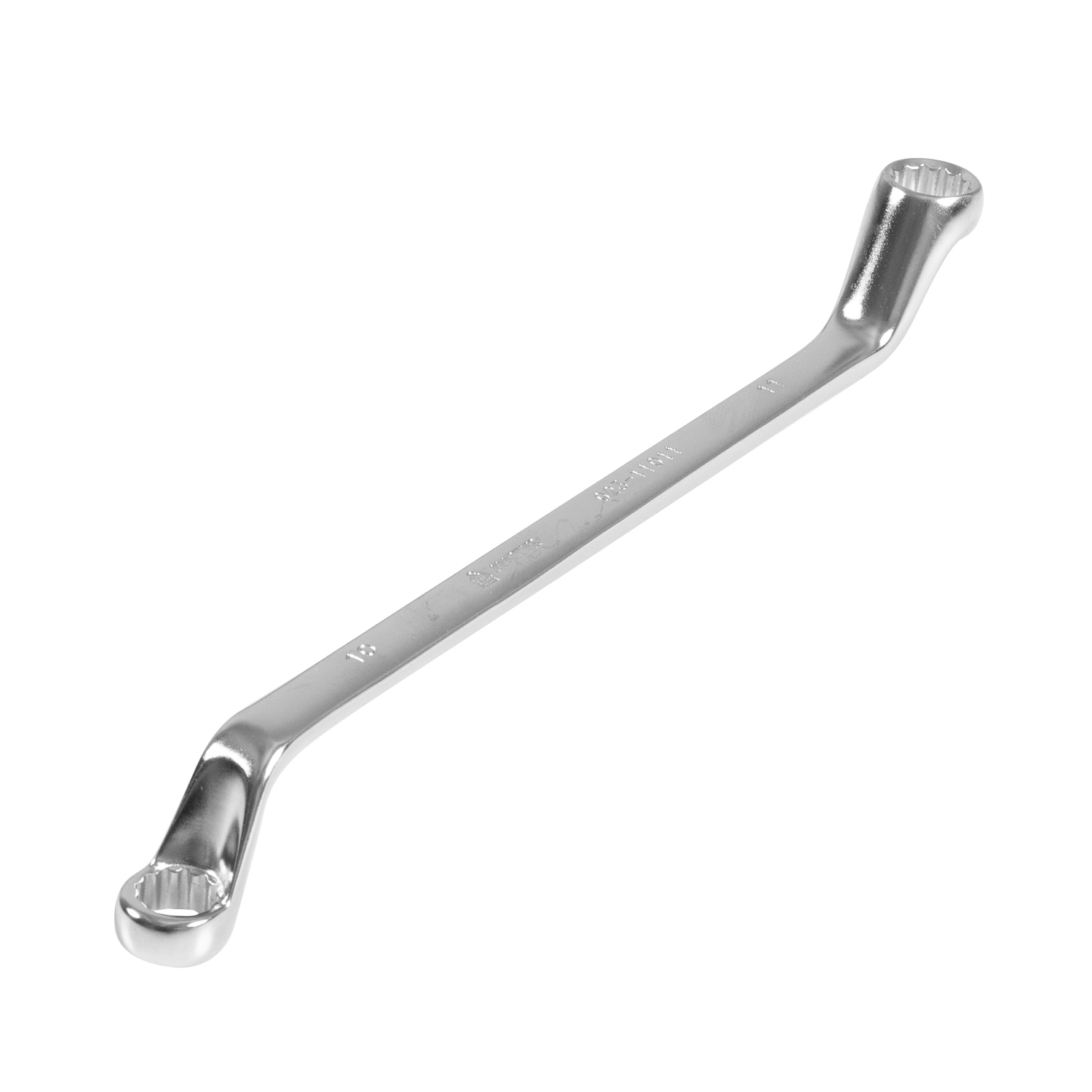 Изображение товара Ключ накидной двенадцатигранный Мастак 10x11 мм, 205 мм, из хромованадиевой стали