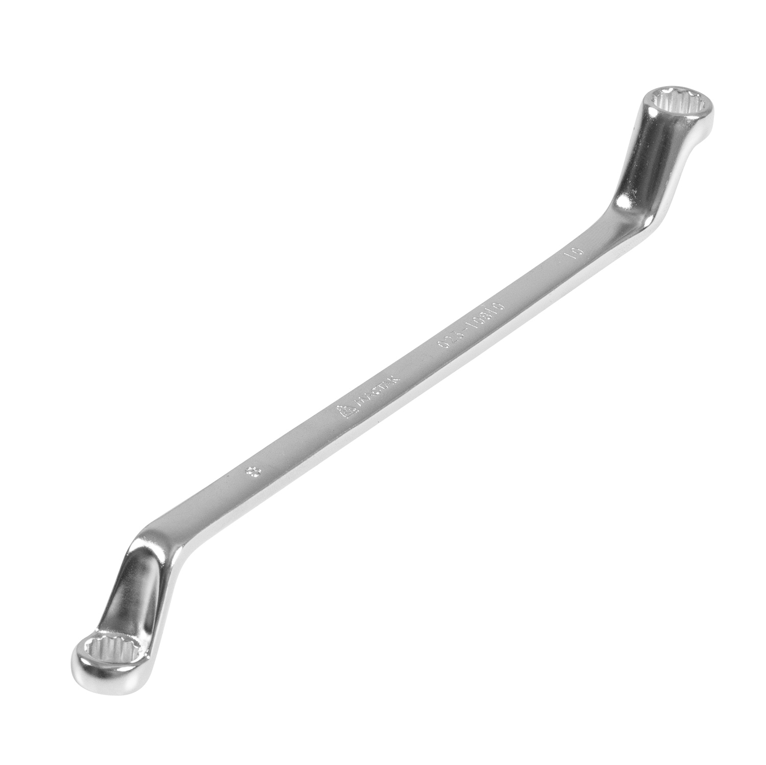 Изображение товара Ключ накидной двенадцатигранный Мастак 8x10 мм, инструмент из стали