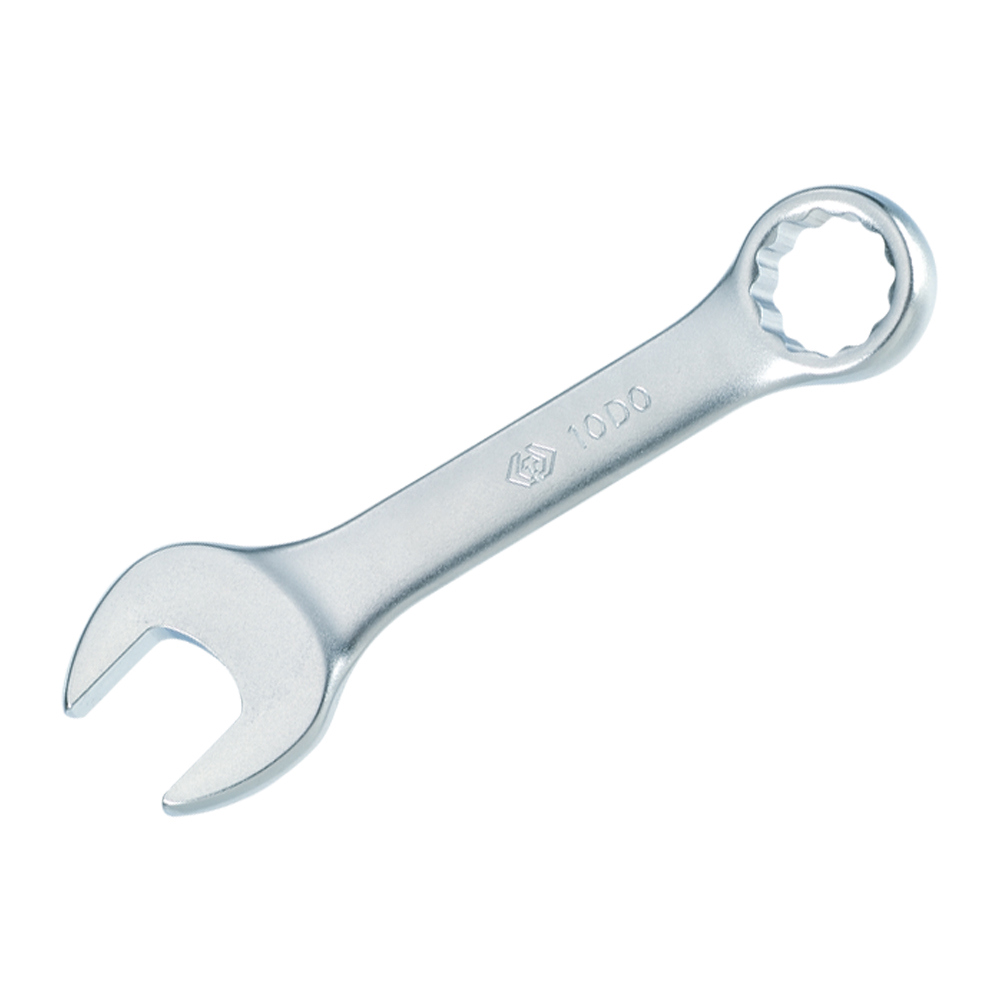 Изображение товара Комбинированный укороченный ключ King Tony 10D0-19 19 мм для монтажа и демонтажа