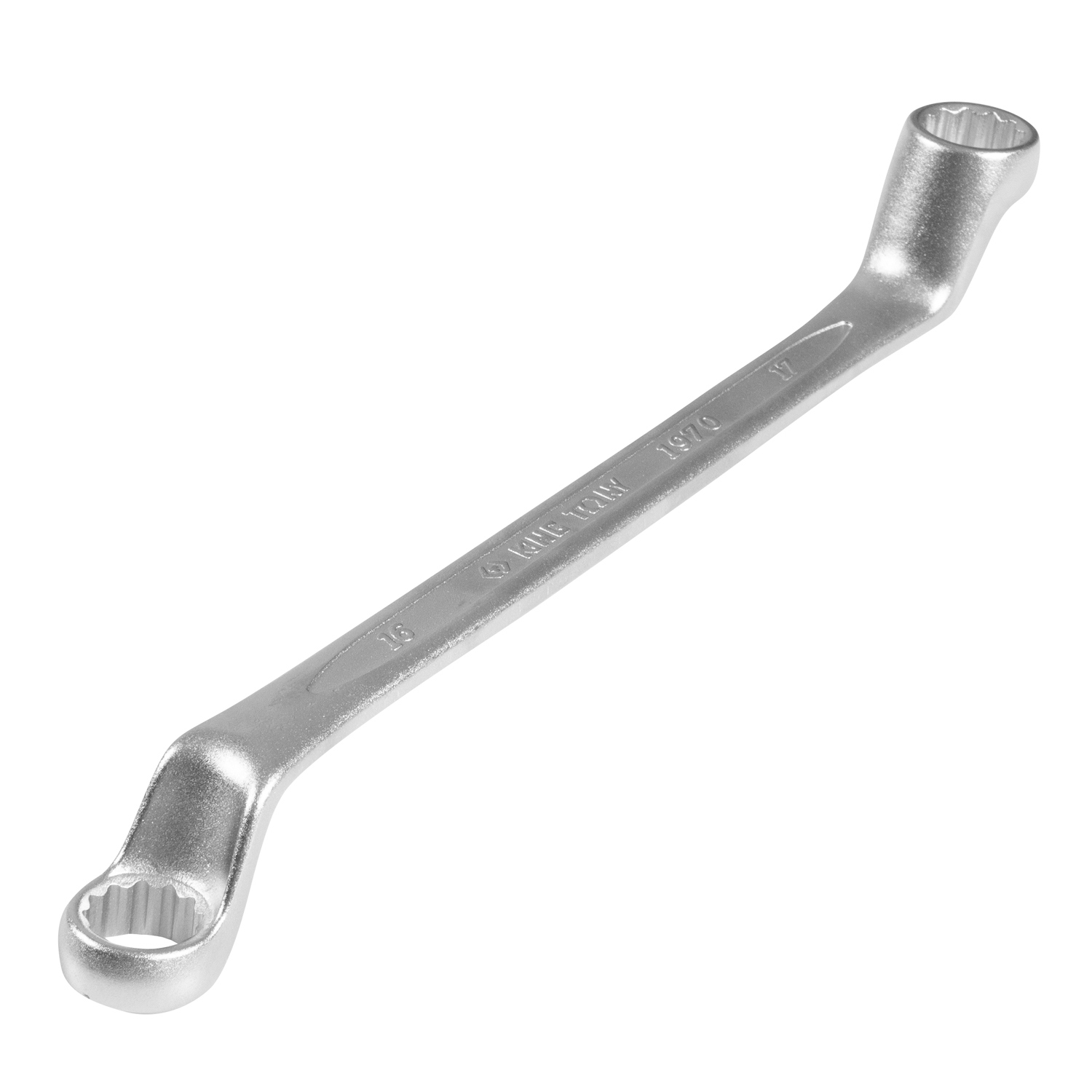 Изображение товара Ключ накидной двенадцатигранный KING TONY 16x17 мм 260 мм Тайвань