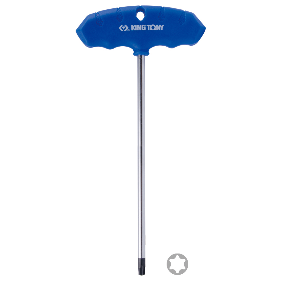 Изображение товара Отвертка T-образная Torx King Tony 11A325R T25x200 мм