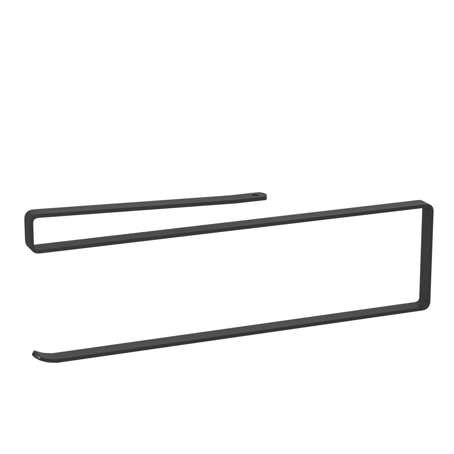 Изображение товара Держатель для кухонных бумажных полотенец KONSENSA 9.8 см сталь цвет черный