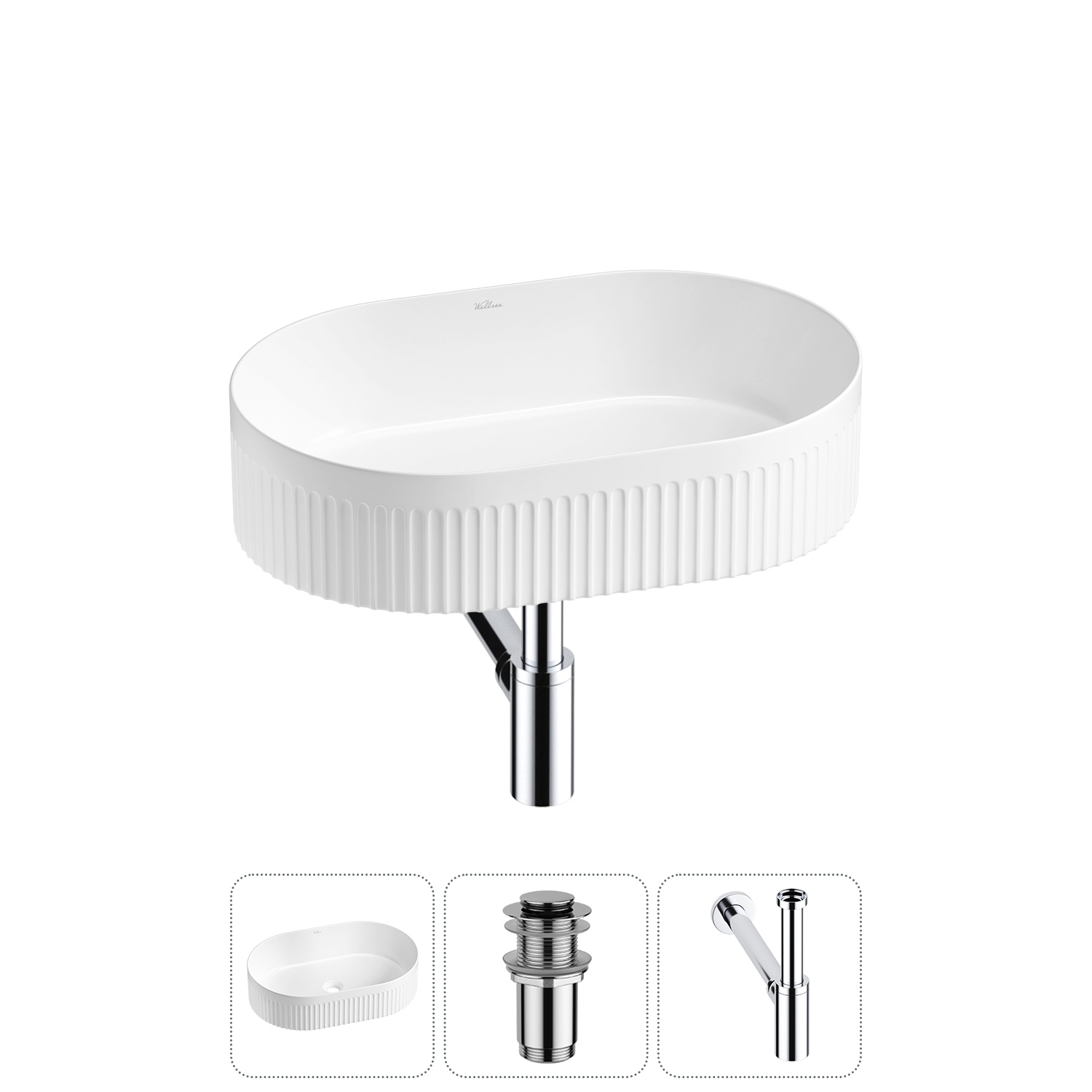 Изображение товара Раковина Wellsee Festive Fox 2.0 50см