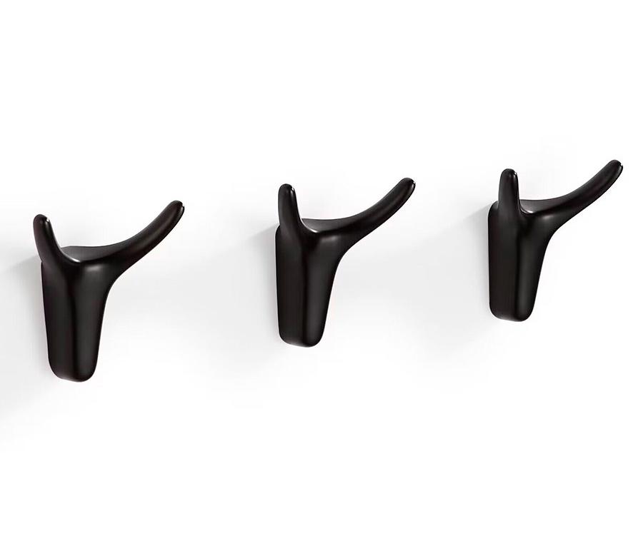 Изображение товара Набор крючков берг 3 шт упаковка металл черный