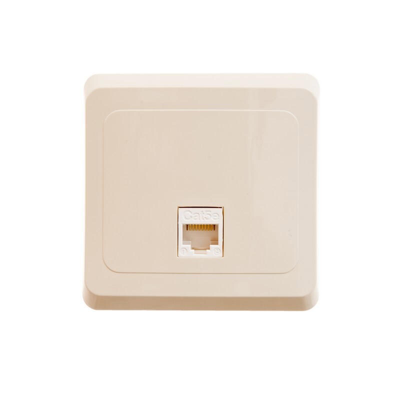 Изображение товара SYSTEME ELECTRIC Этюд Розетка RJ45 IP20 кремовая