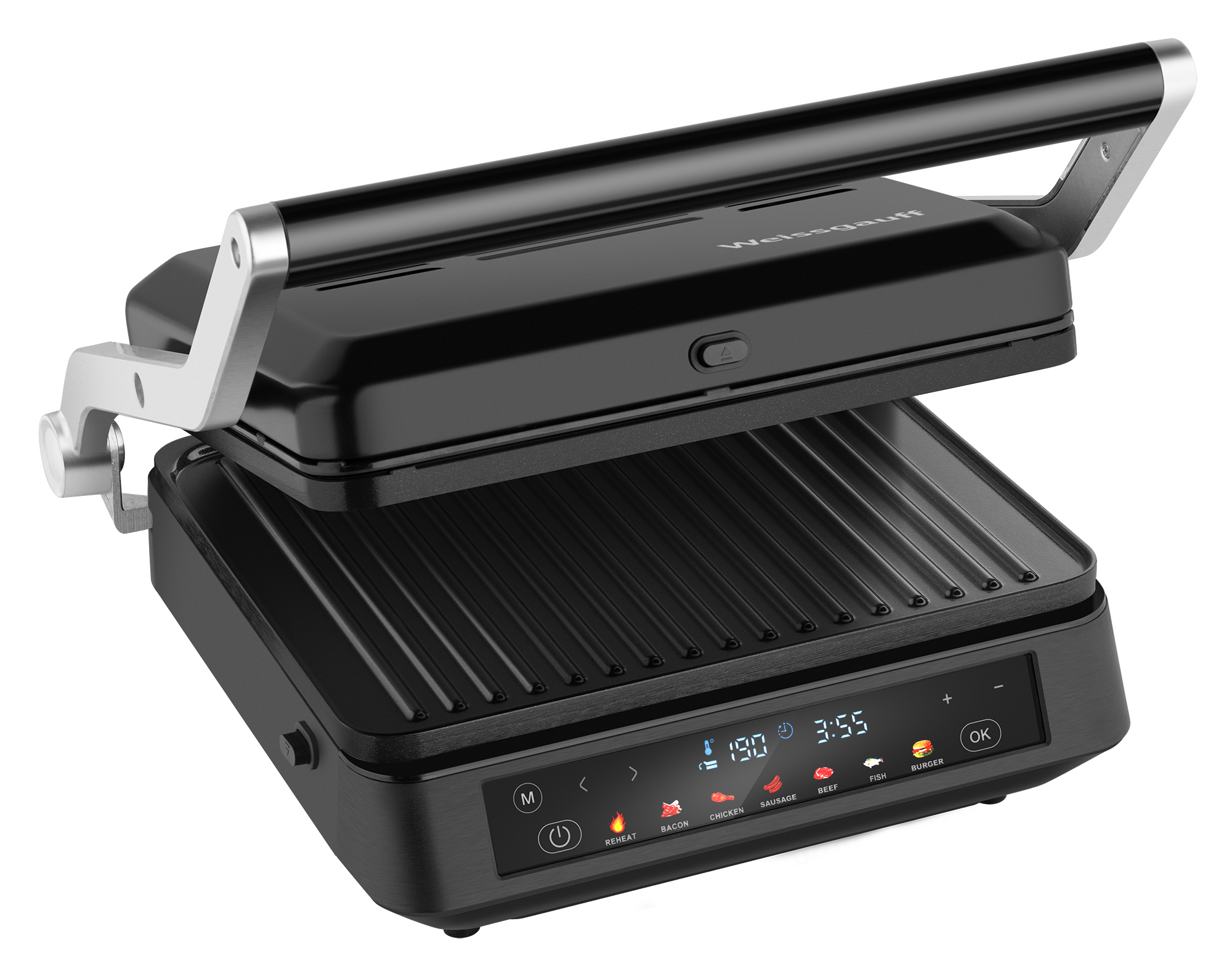 Изображение товара Электрогриль Weissgauff WCG-350 Chef's Steak 1800 Вт с автоматическими режимами