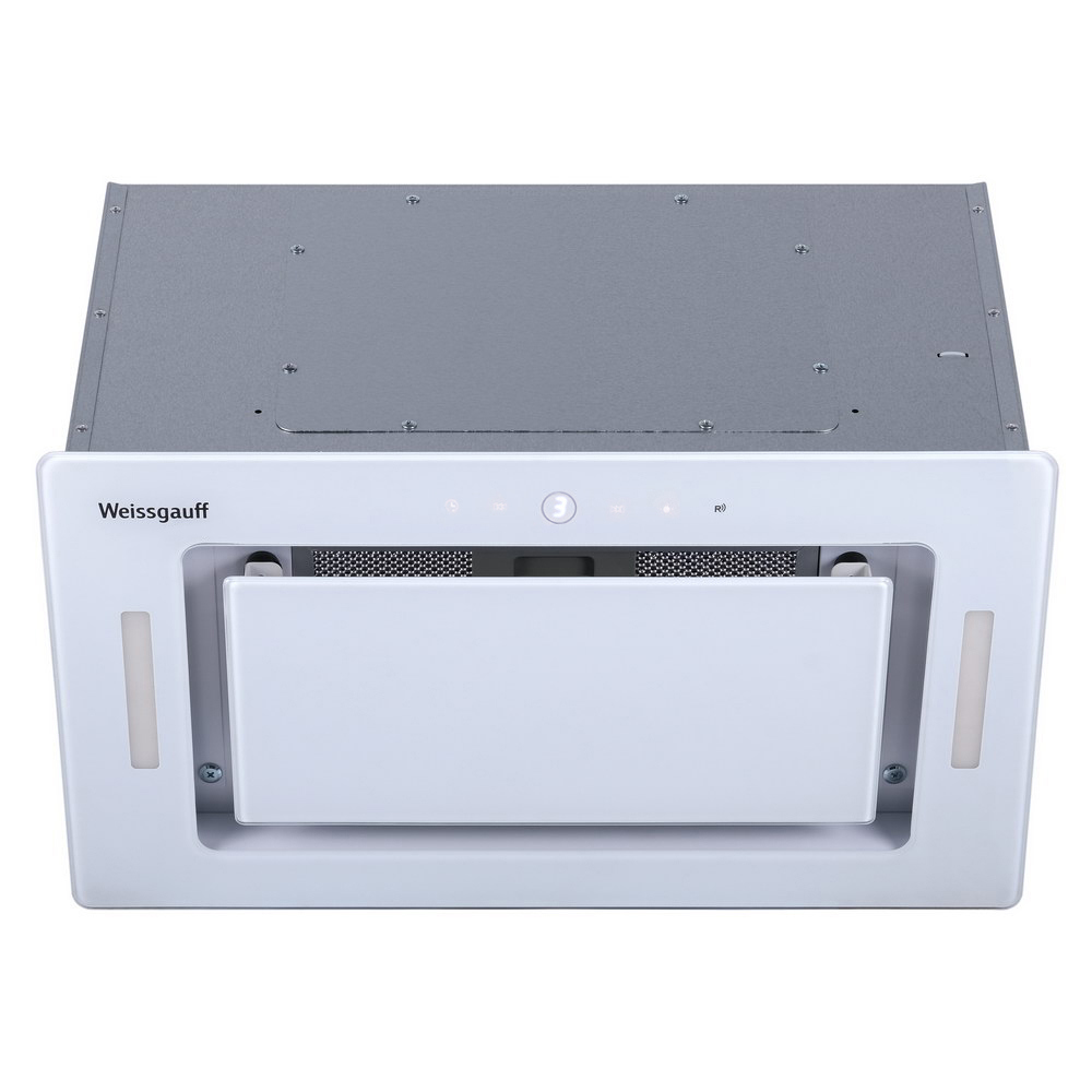 Изображение товара Встраиваемая вытяжка Weissgauff Aura 1200 Remote WH белая с сенсорным управлением