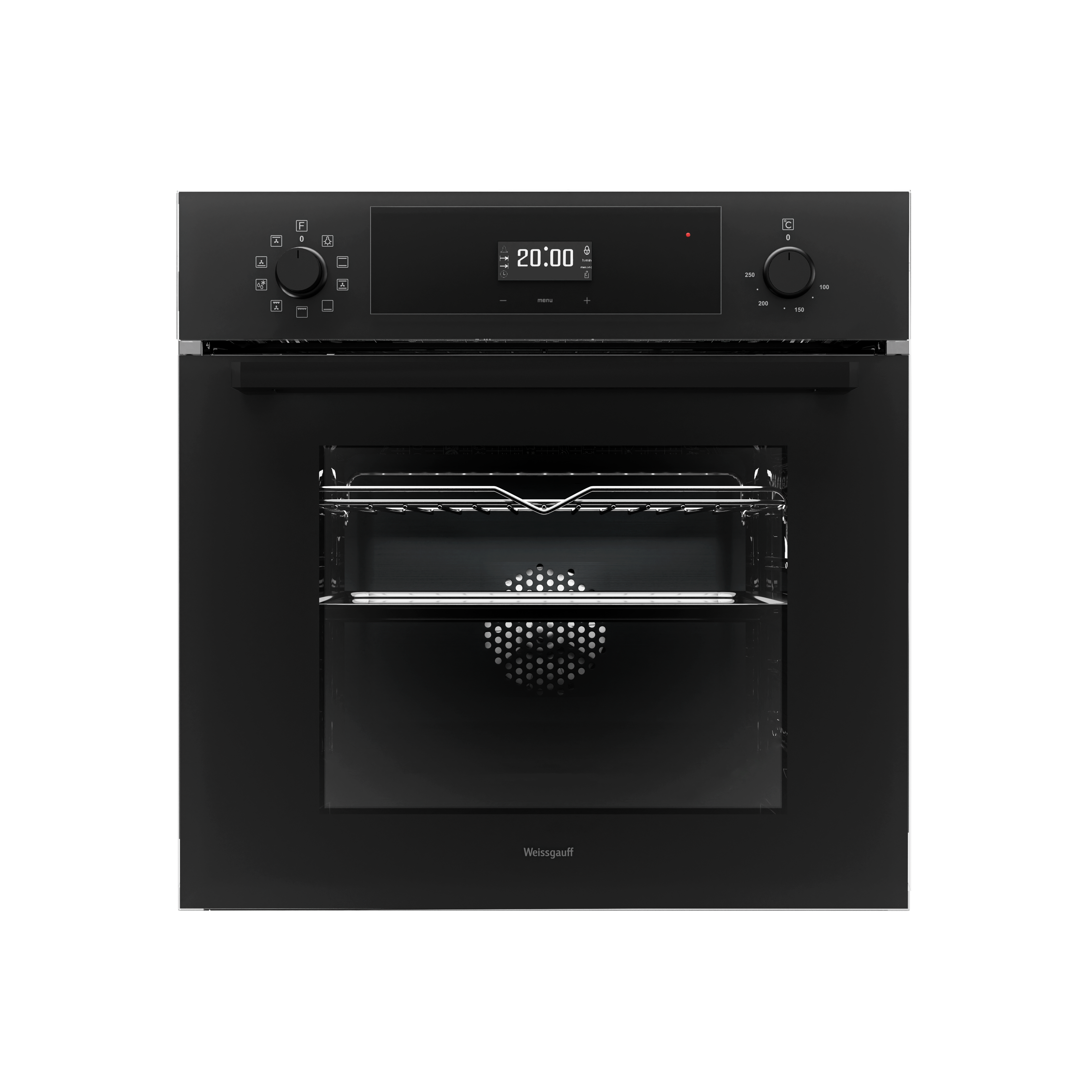 Изображение товара Электрический встраиваемый духовой шкаф Weissgauff Eov 306 SB 60x60 см черный