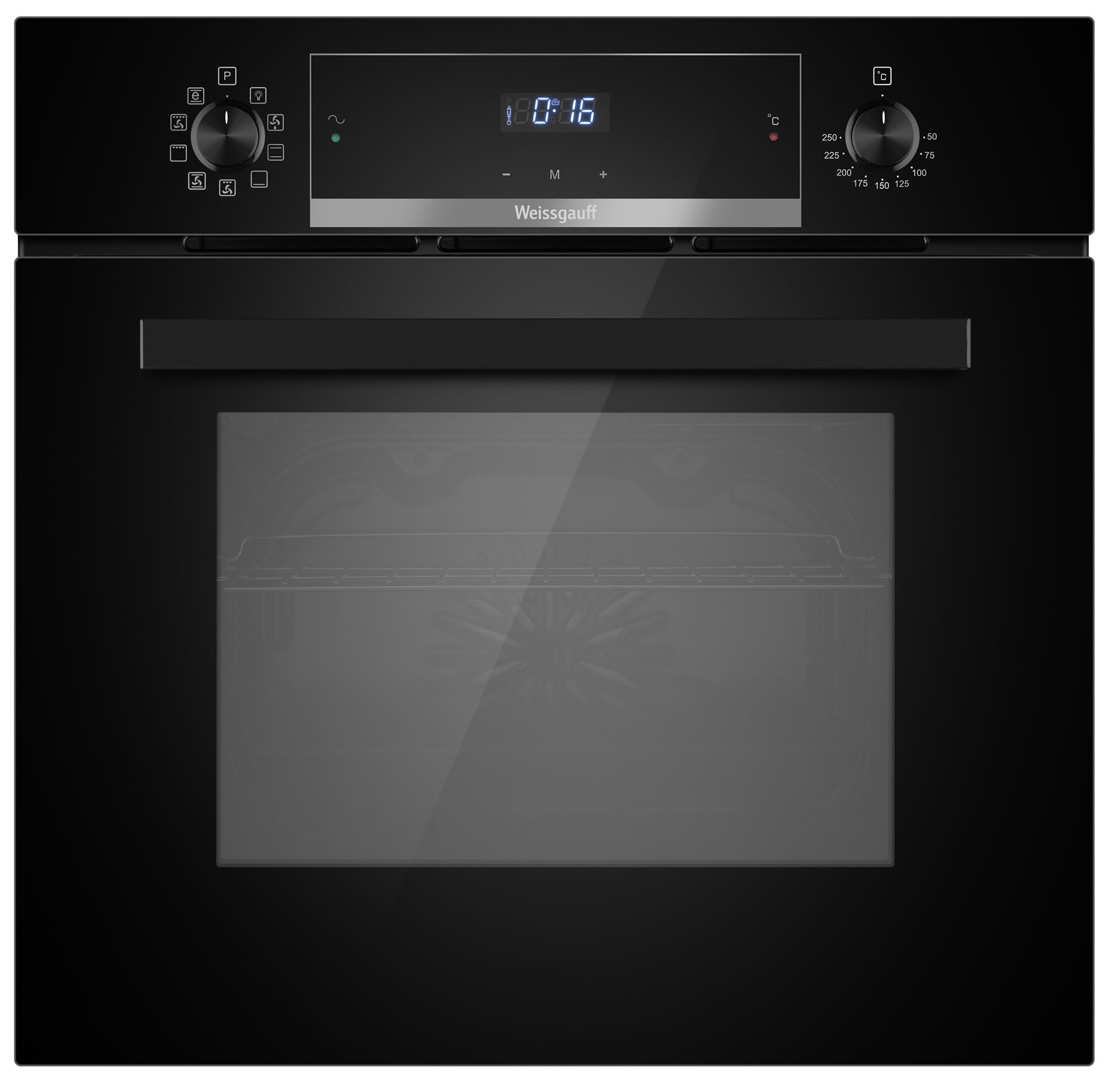 Изображение товара Встраиваемый электрический духовой шкаф Weissgauff EOM 691 PDBS 60x59.5 см черный