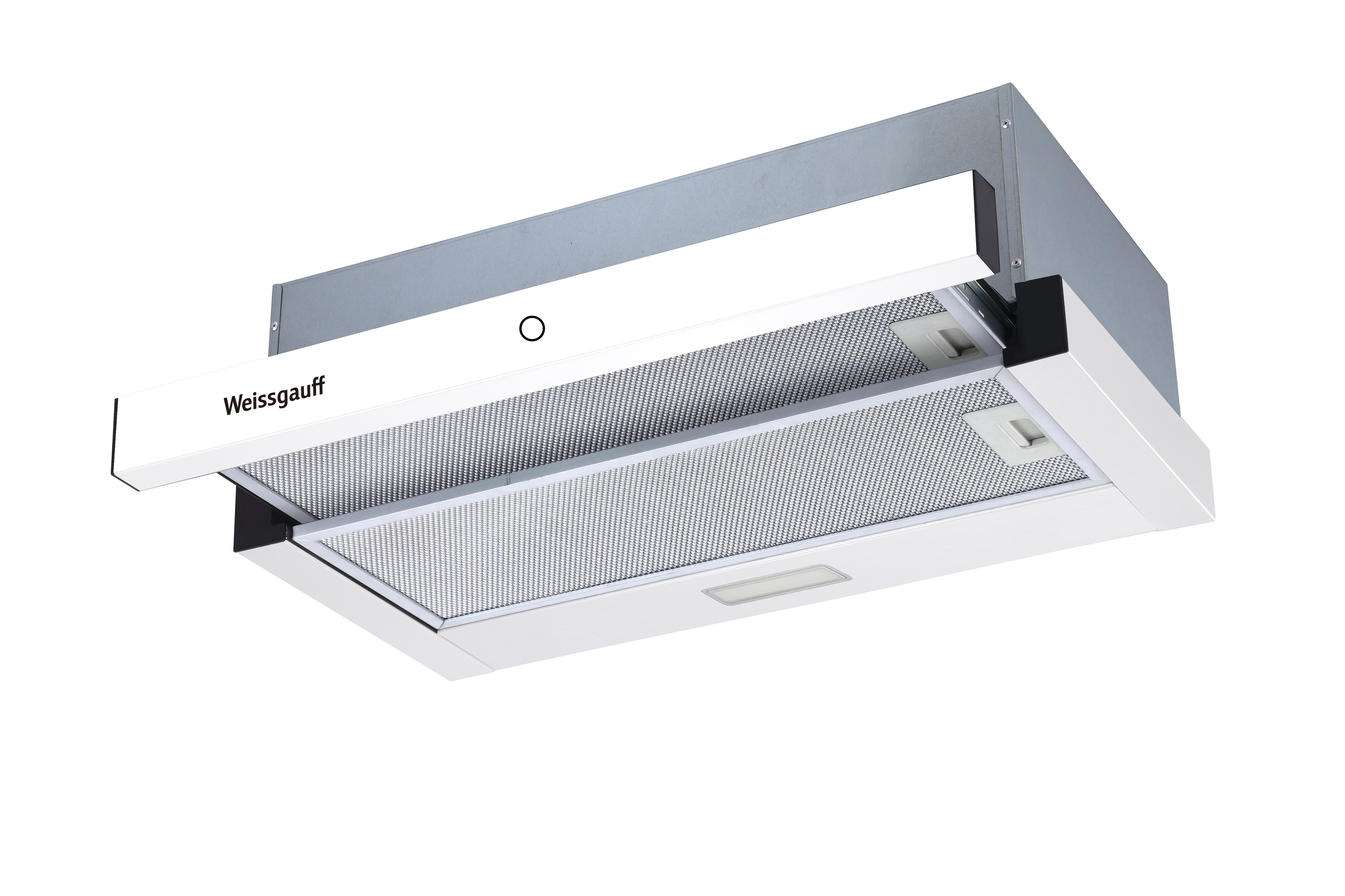 Изображение товара Встраиваемая вытяжка Weissgauff TEL 06 TC WH с сенсорным управлением 900 м3/ч