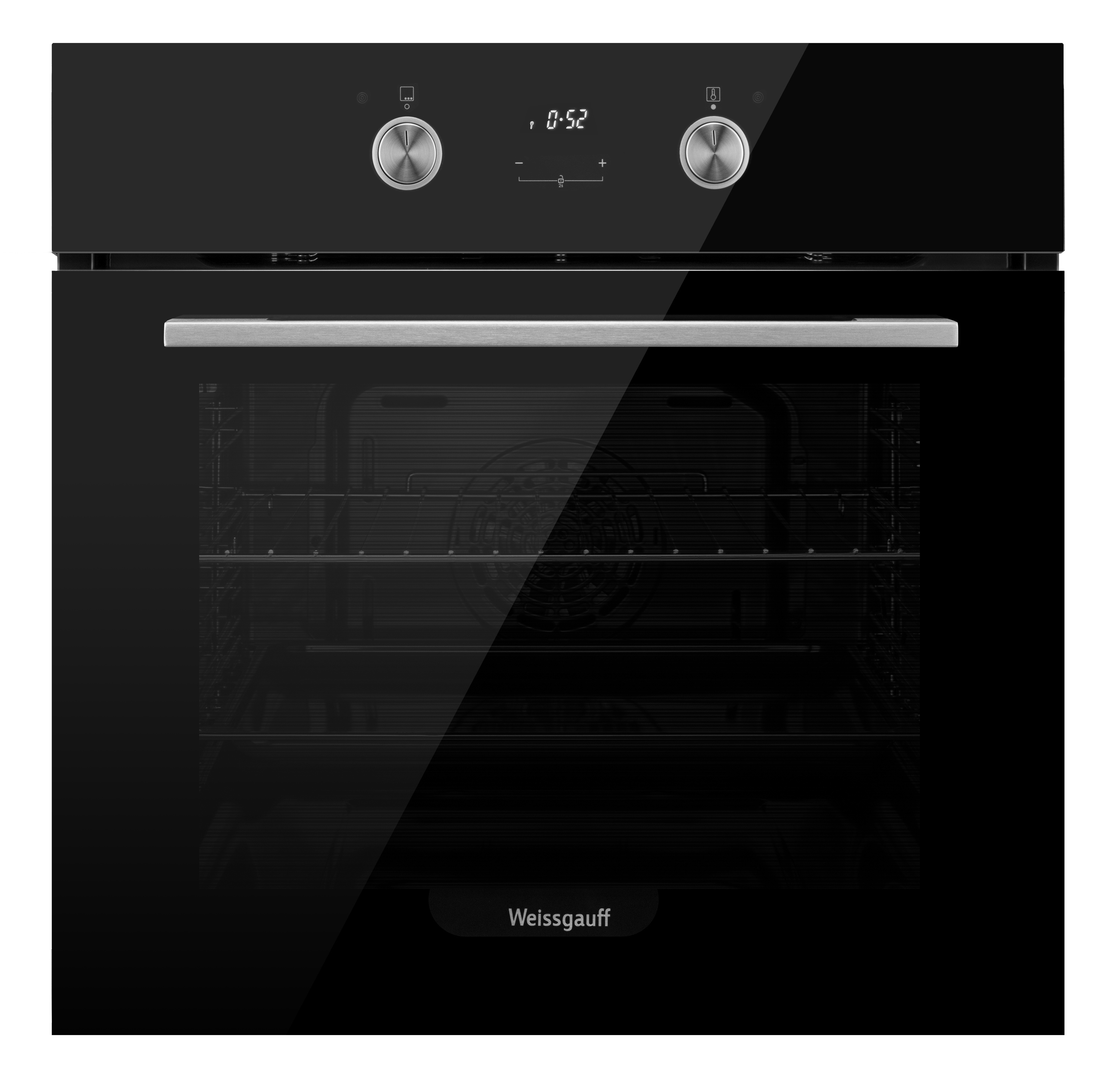 Изображение товара Электрический духовой шкаф Weissgauff Eov 661 pdb 60x59.5x55 см цвет черный