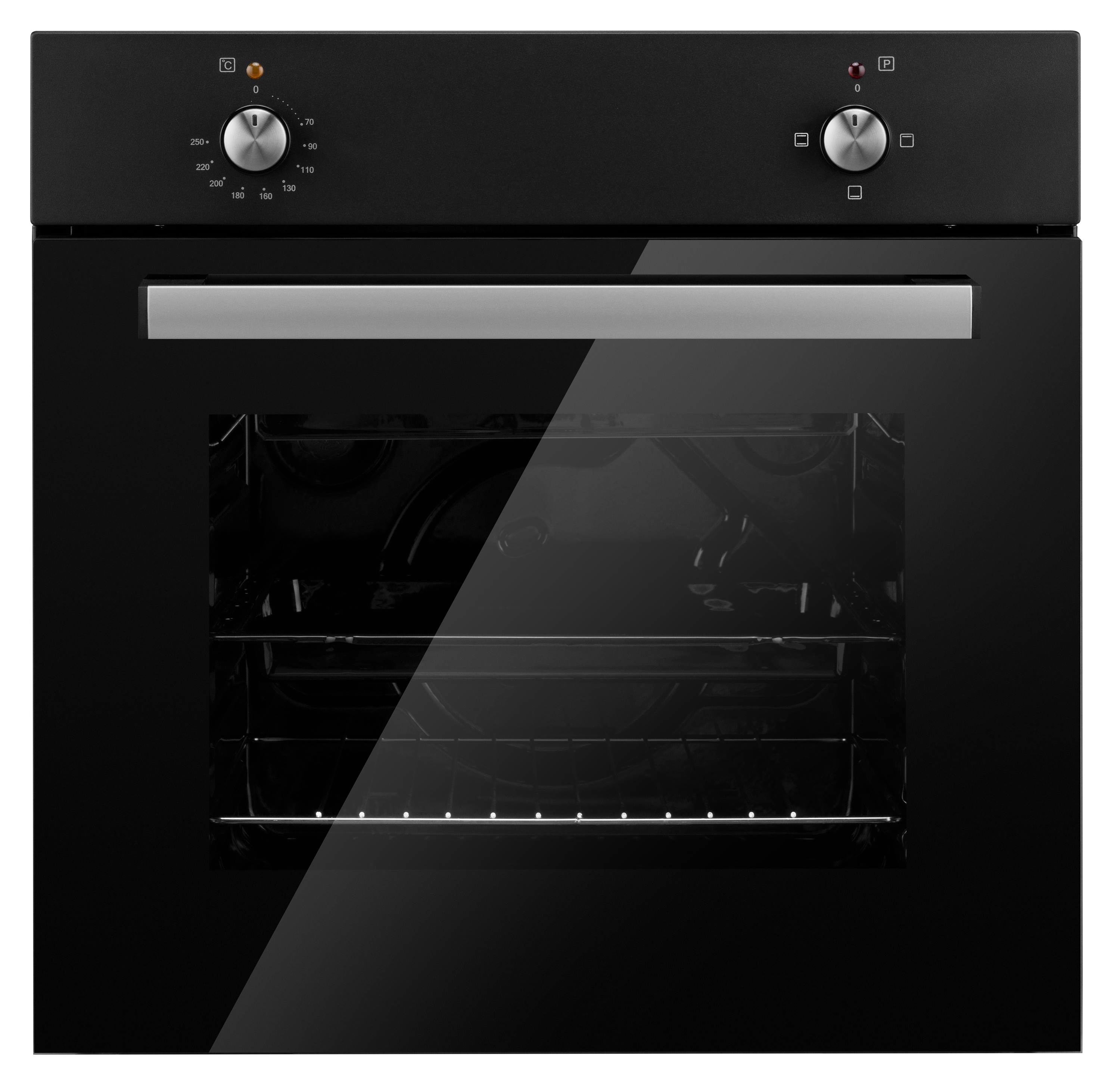 Изображение товара Электрический встраиваемый духовой шкаф Weissgauff Eom 180 B черный 50 литров